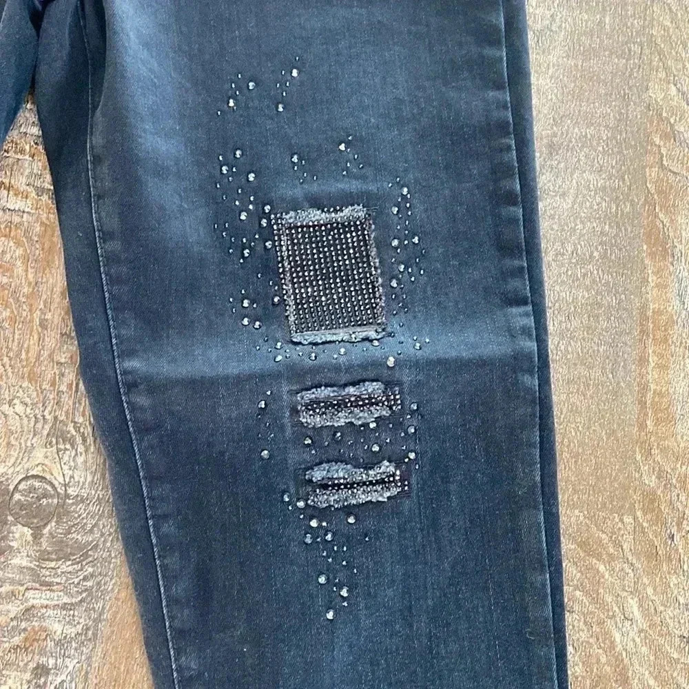 Michael Tyler |  Rhinestone Bling Jeans - Picture 2 of 8